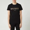 Balmain Men's Paris T-Shirt - Noir/Or - Image 1
