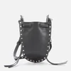 Isabel Marant Women's Radji Leather Ja Bag - Black/Silver - Image 1