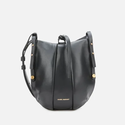 Isabel Marant Women's Okaya Hobo Pleat Bag - Black