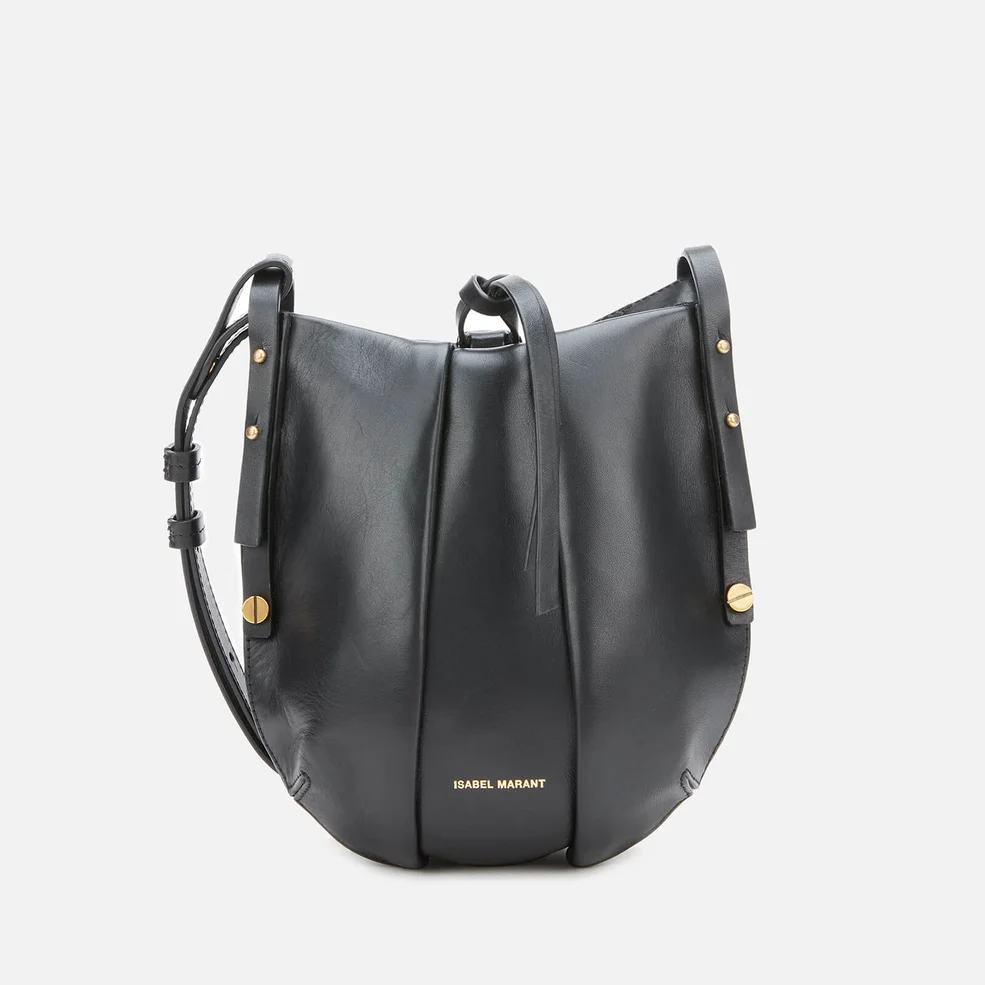 Isabel Marant Women's Okaya Hobo Pleat Bag - Black Image 1