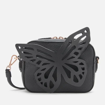 Sophia Webster Women's Flossy Butterfly Camera Bag - Black