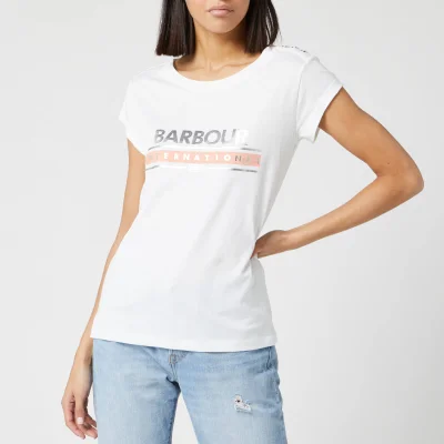 Barbour International Women's Apex T-Shirt - White