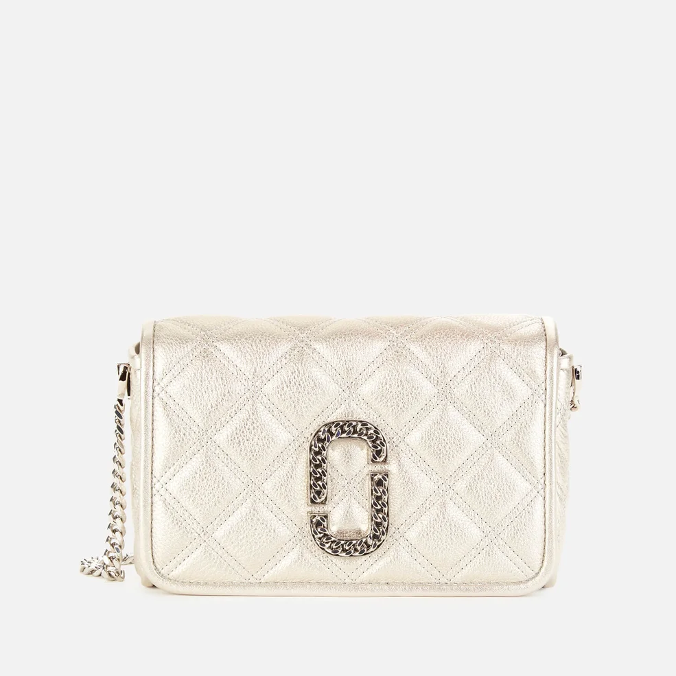 Marc Jacobs Women's Naomi Quilted Chain Bag - Platinum Image 1