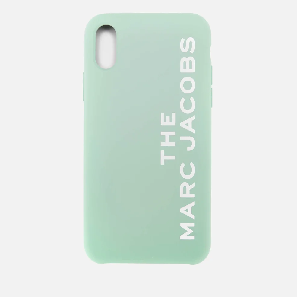 Marc Jacobs Women's iPhone Xs Case - Apple Green Image 1