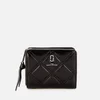 Marc Jacobs Women's The Quilted Softshot Mini Wallet - Black - Image 1
