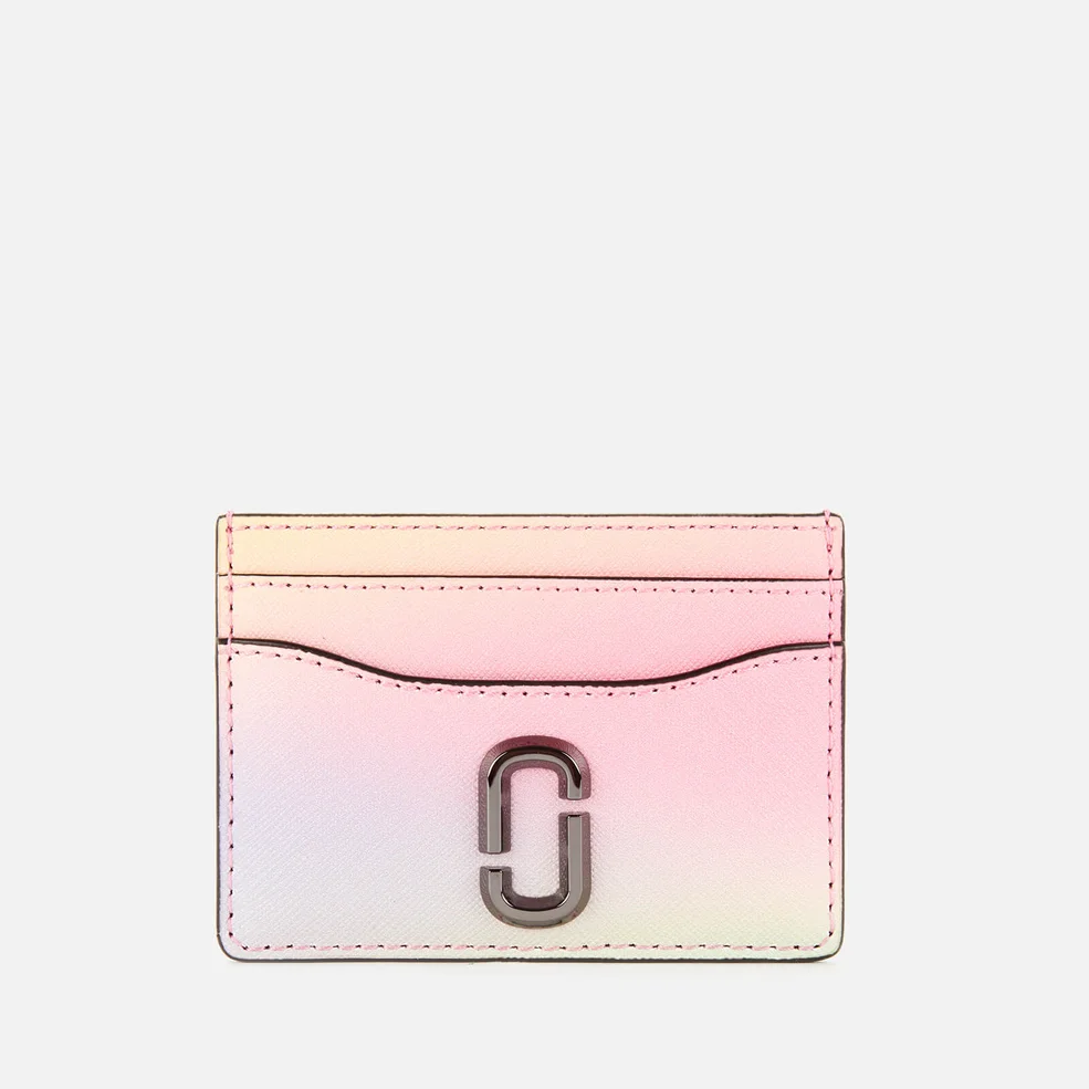 Marc Jacobs Women's Snapshot Airbrushed Card Case - Pink Image 1