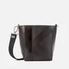 KENZO Women's Pebble Leather Mini Tote Bag - Black - Image 1