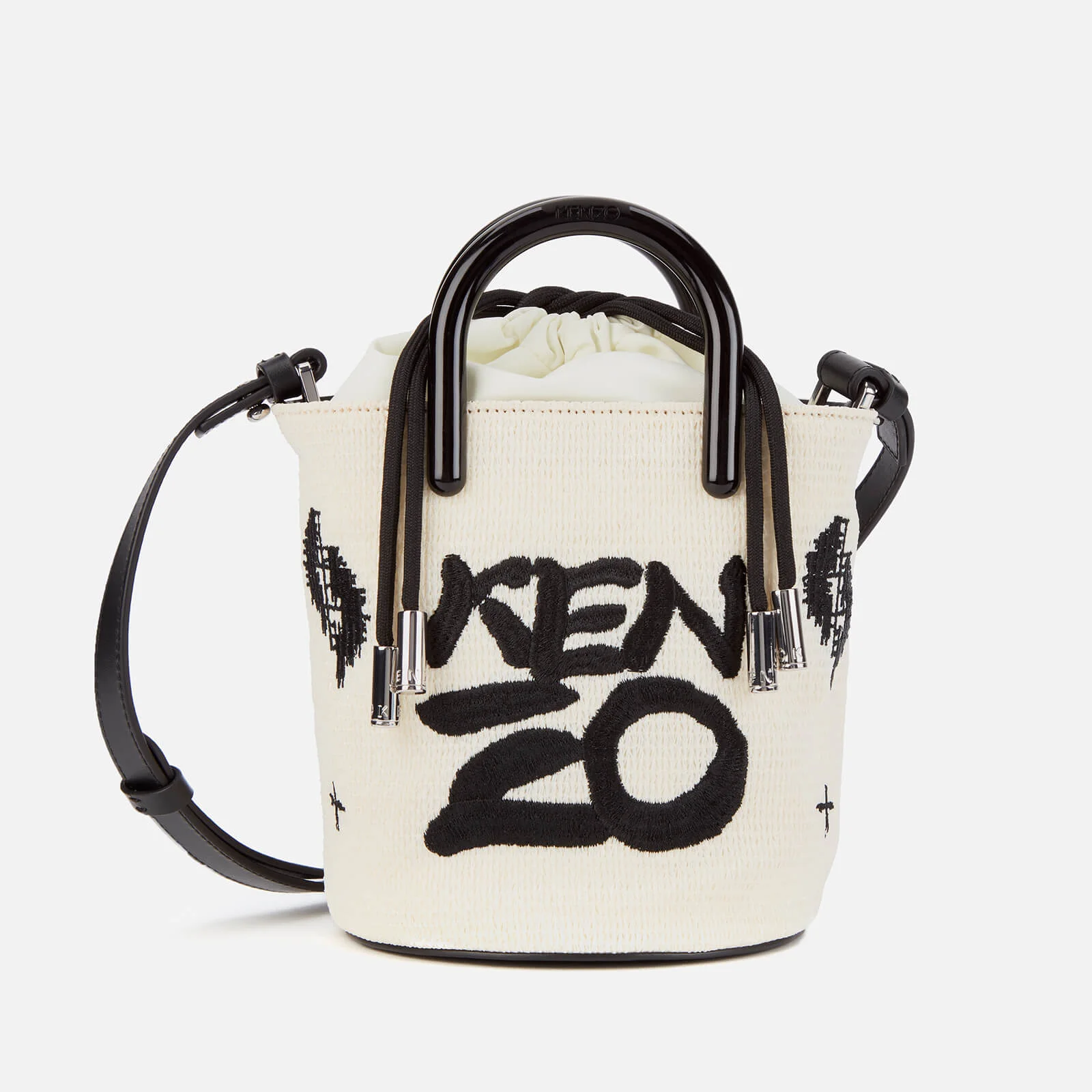 KENZO Women's Mini Tote Bag - White Image 1