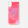 KENZO Women's iPhone X Tiger Head Phone Case - Pink - Image 1