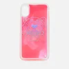KENZO Women's iPhone X Tiger Head Sand Phone Case - Pink - Image 1