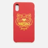 KENZO Women's iPhone X Tiger Head Phone Case - Coral - Image 1