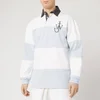 JW Anderson Men's Panelled Polo Rugby Shirt - Glacier Blue - Image 1