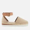 See By Chloé Women's Leather Espadrilles - Beige - Image 1
