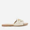 See By Chloé Women's Leather Slide Sandals - Chalk - Image 1