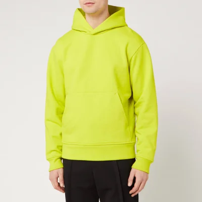 Acne Studios Men's Classic Fit Hooded Sweatshirt - Sharp Yellow