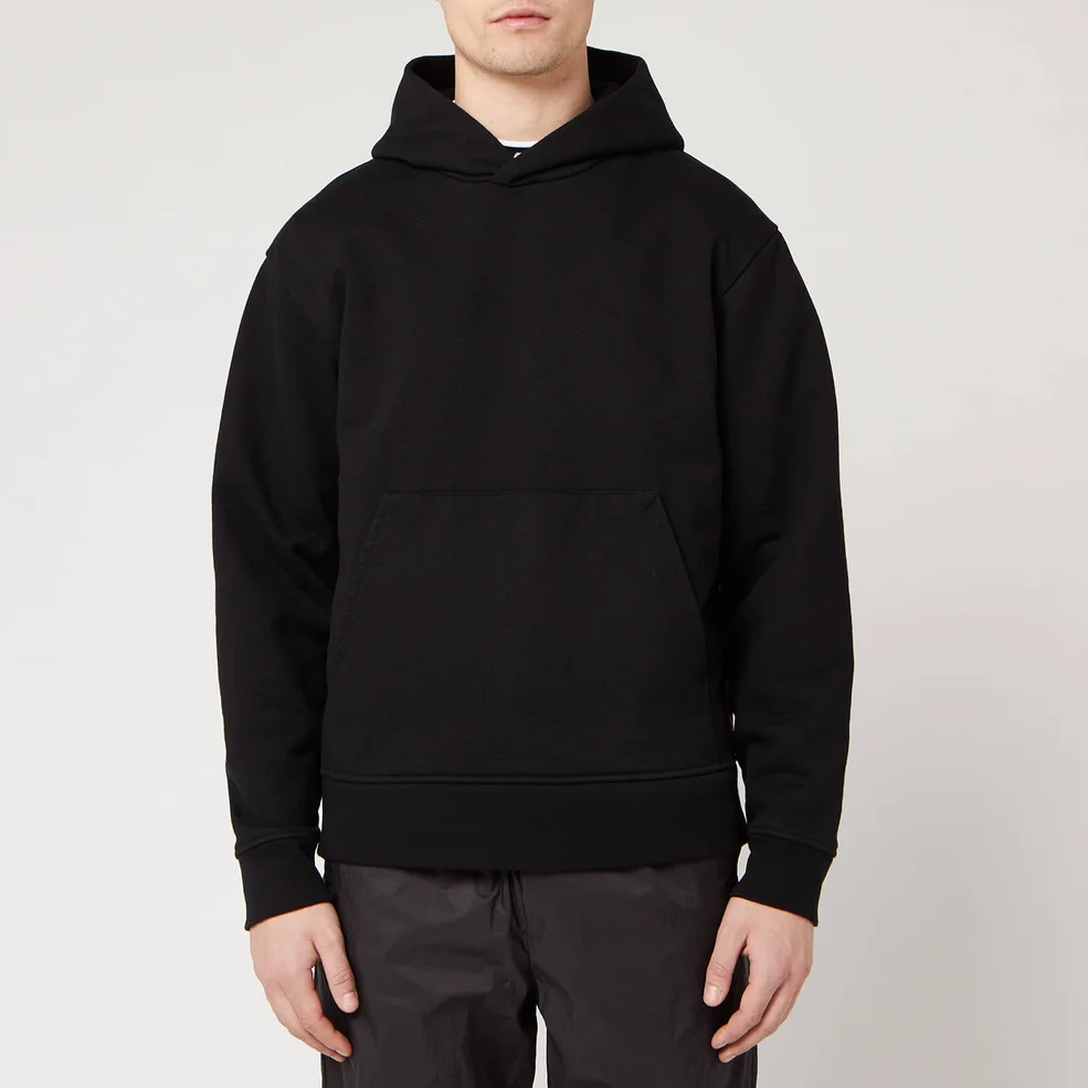 Acne Studios Men's Classic Fit Hooded Sweatshirt - Black Image 1