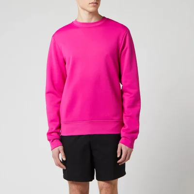 Acne Studios Men's Logo Zip Sweatshirt - Magenta Pink