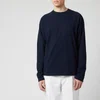 Acne Studios Men's Reverse Label Long Sleeve T-Shirt - Navy Blue - Image 1