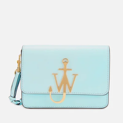 JW Anderson Women's Anchor Logo Bag with Braided Strap - Arctic Blue
