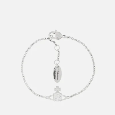 Vivienne Westwood Women's Reina Small Bracelet - Rhodium White