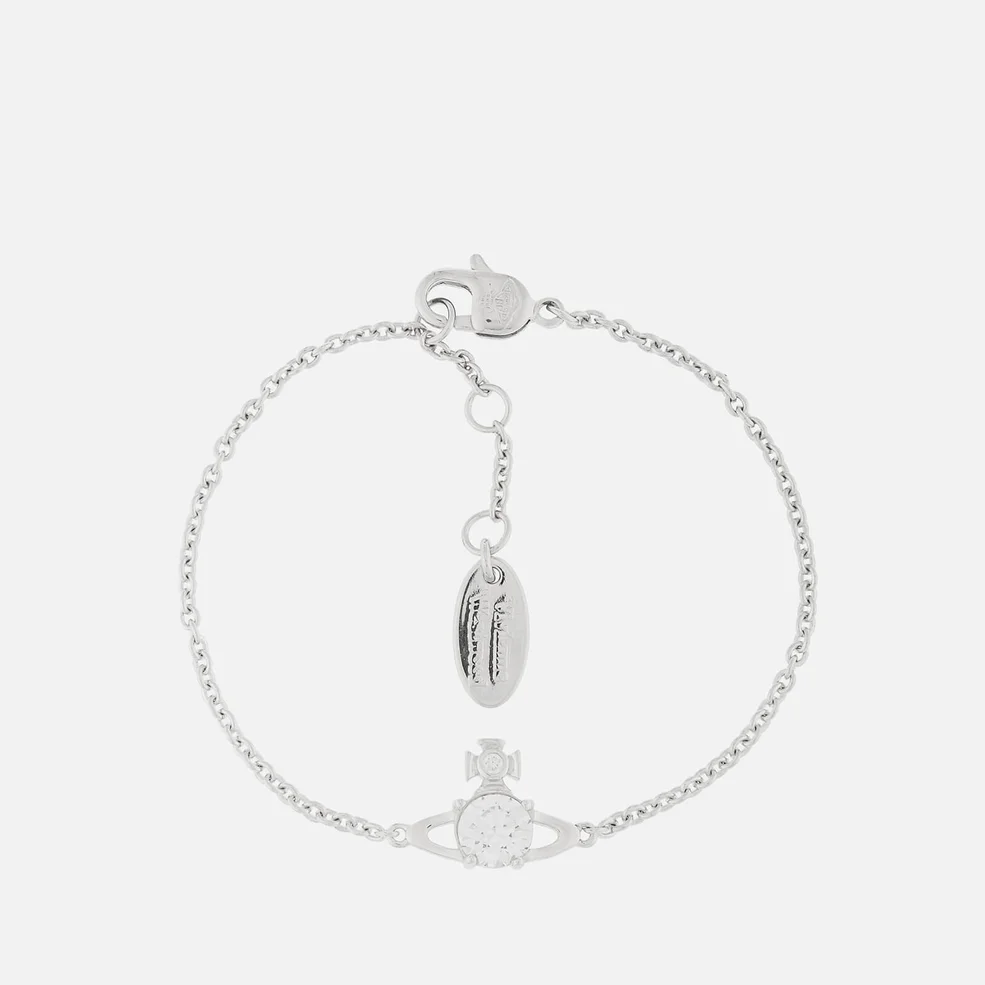 Vivienne Westwood Women's Reina Small Bracelet - Rhodium White Image 1
