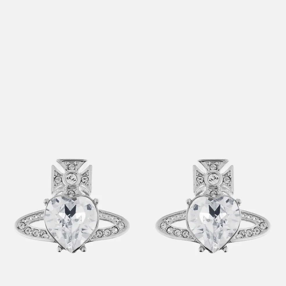 Vivienne Westwood Women's Ariella Earrings - Rhodium Crystal Image 1