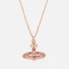 Vivienne Westwood Women's Pina Small Bas Relief Pendant - Pink Gold Light Rose - Image 1