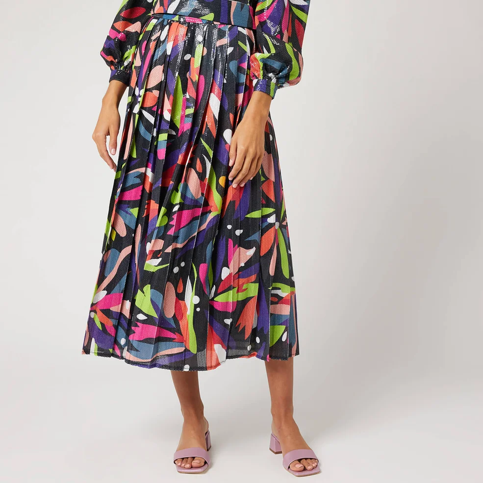 Olivia Rubin Women's Esme Skirt - Abstract Floral Image 1