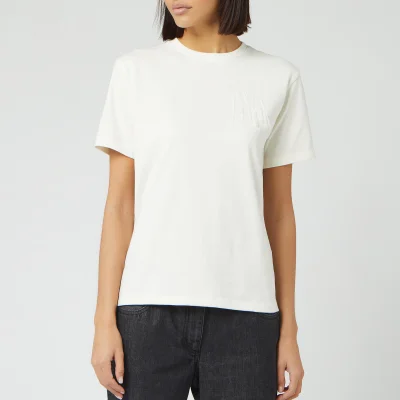 JW Anderson Women's JWA Embroidered T-Shirt - Off White