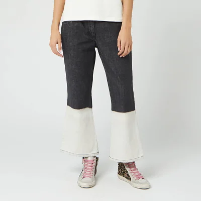 JW Anderson Women's Skinny Flared Jeans - Slate