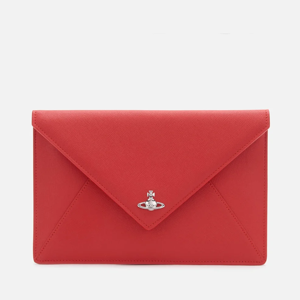 Vivienne Westwood Women's Victoria Envelope Clutch - Red Image 1