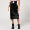 McQ Alexander McQueen Women's Pu Skirt - Black - Image 1