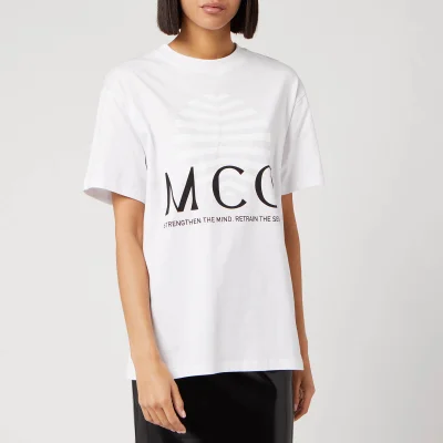McQ Alexander McQueen Women's Boyfriend Logo T-Shirt - Optic White