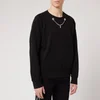 Neil Barrett Men's Chain Detail Sweatshirt - Black - Image 1