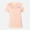 Champion Women's Small Script T-Shirt - Pink - Image 1