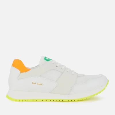 Paul Smith Men's Pioneer Running Style Trainers - White