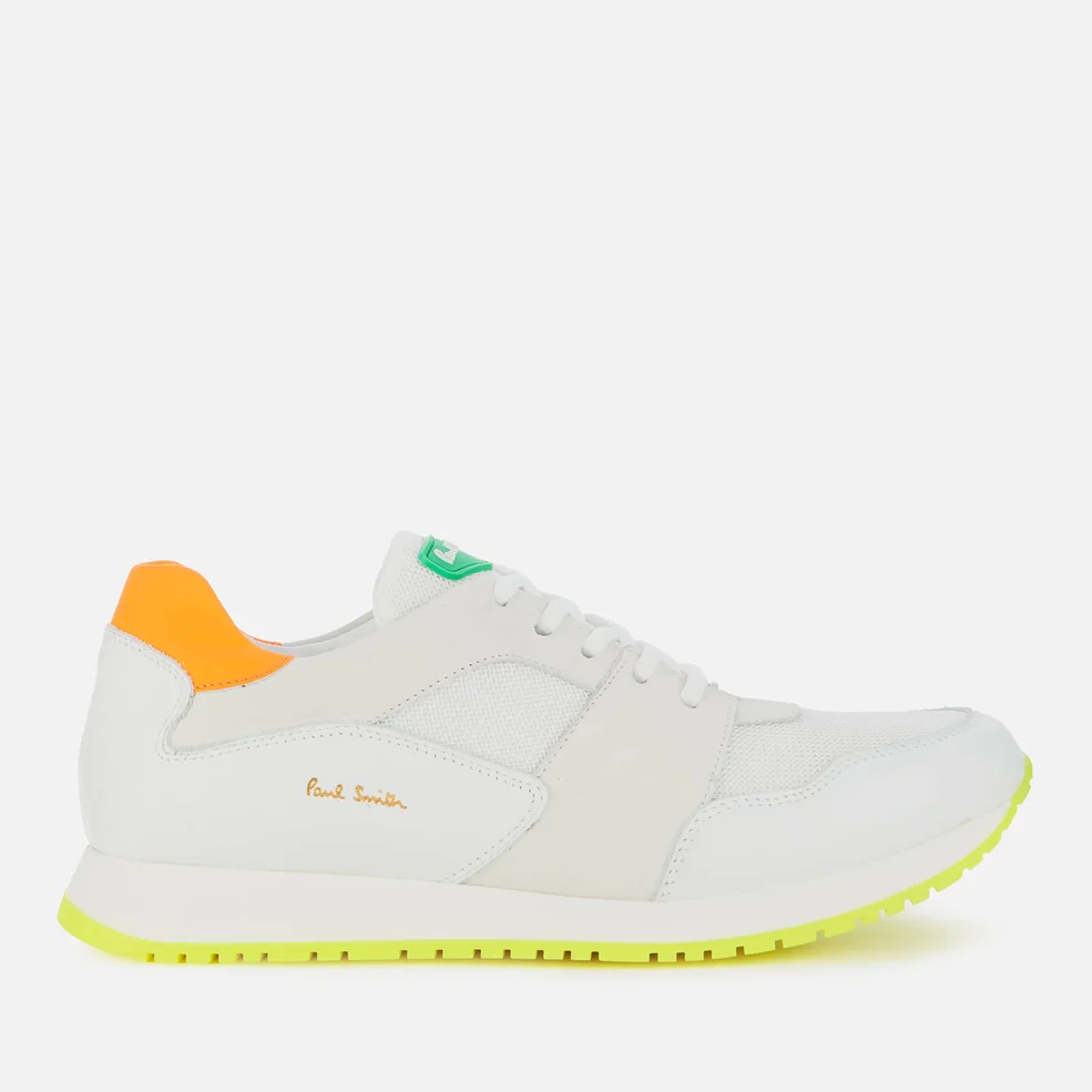 Paul Smith Men's Pioneer Running Style Trainers - White Image 1