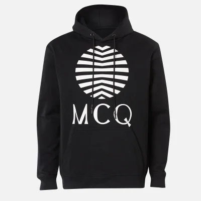 McQ Alexander McQueen Men's Logo Hoody - Darkest Black