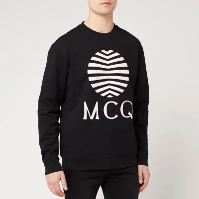 McQ Alexander McQueen Men's Logo Sweatshirt - Darkest Black