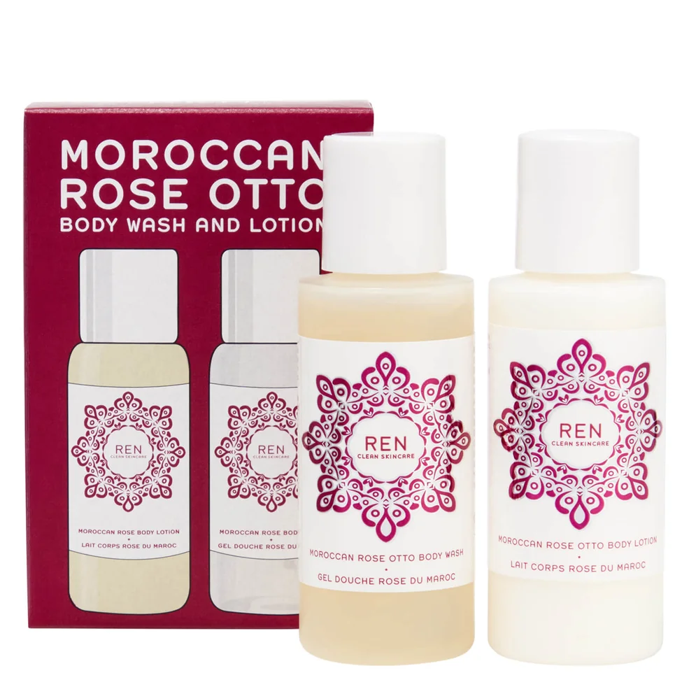 REN Clean Skincare Moroccan Rose Mini Body Duo Kit Image 1