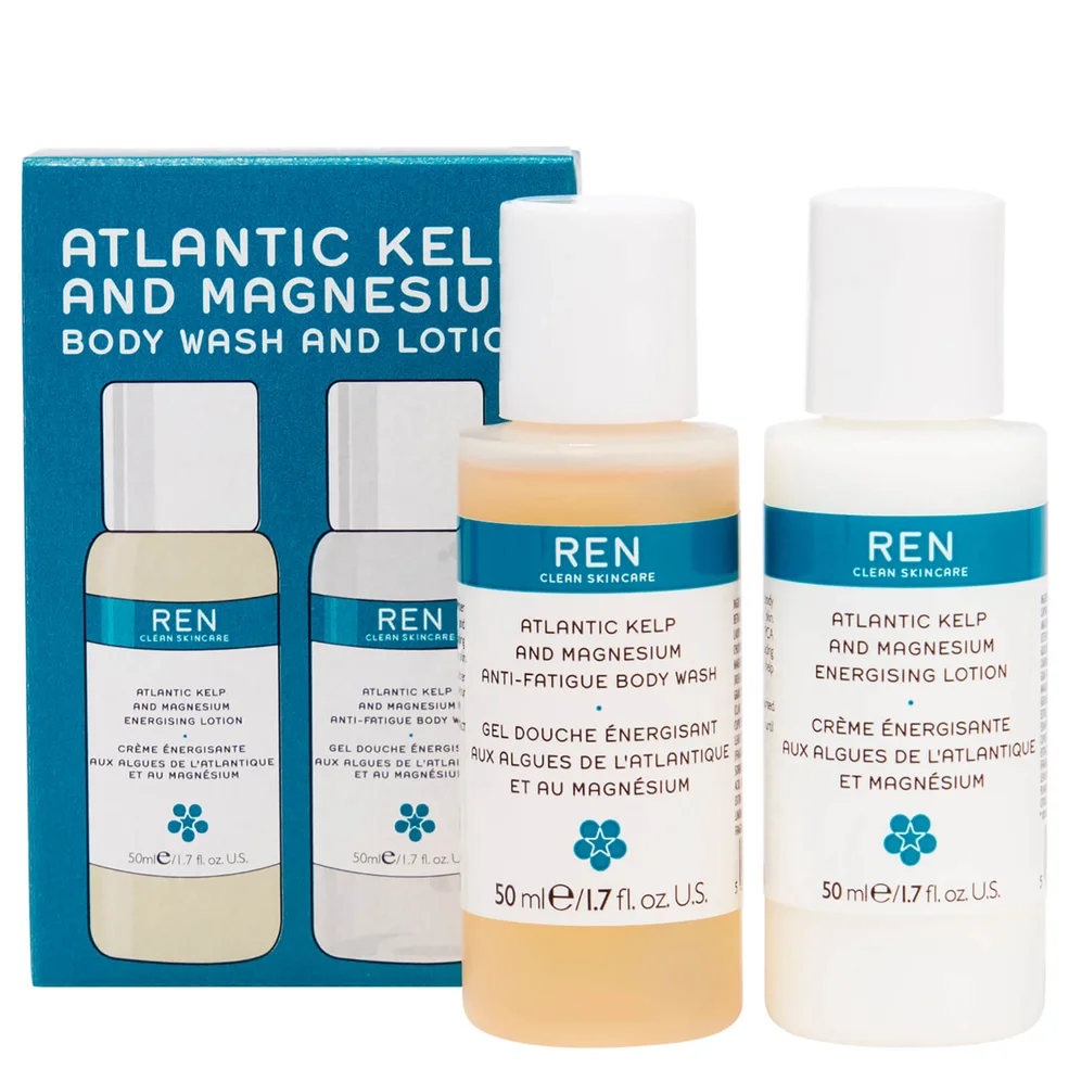 REN Clean Skincare Atlantic Kelp Mini Body Duo Kit Image 1