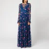 Philosophy di Lorenzo Serafini Women's Floral Print Maxi Dress - Blue - Image 1