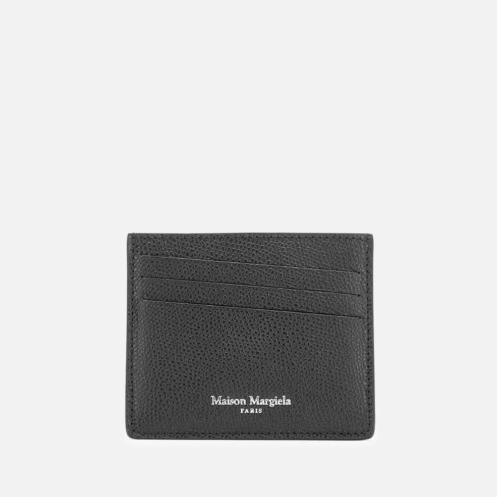 Maison Margiela Men's Leather Cardholder - Black Image 1