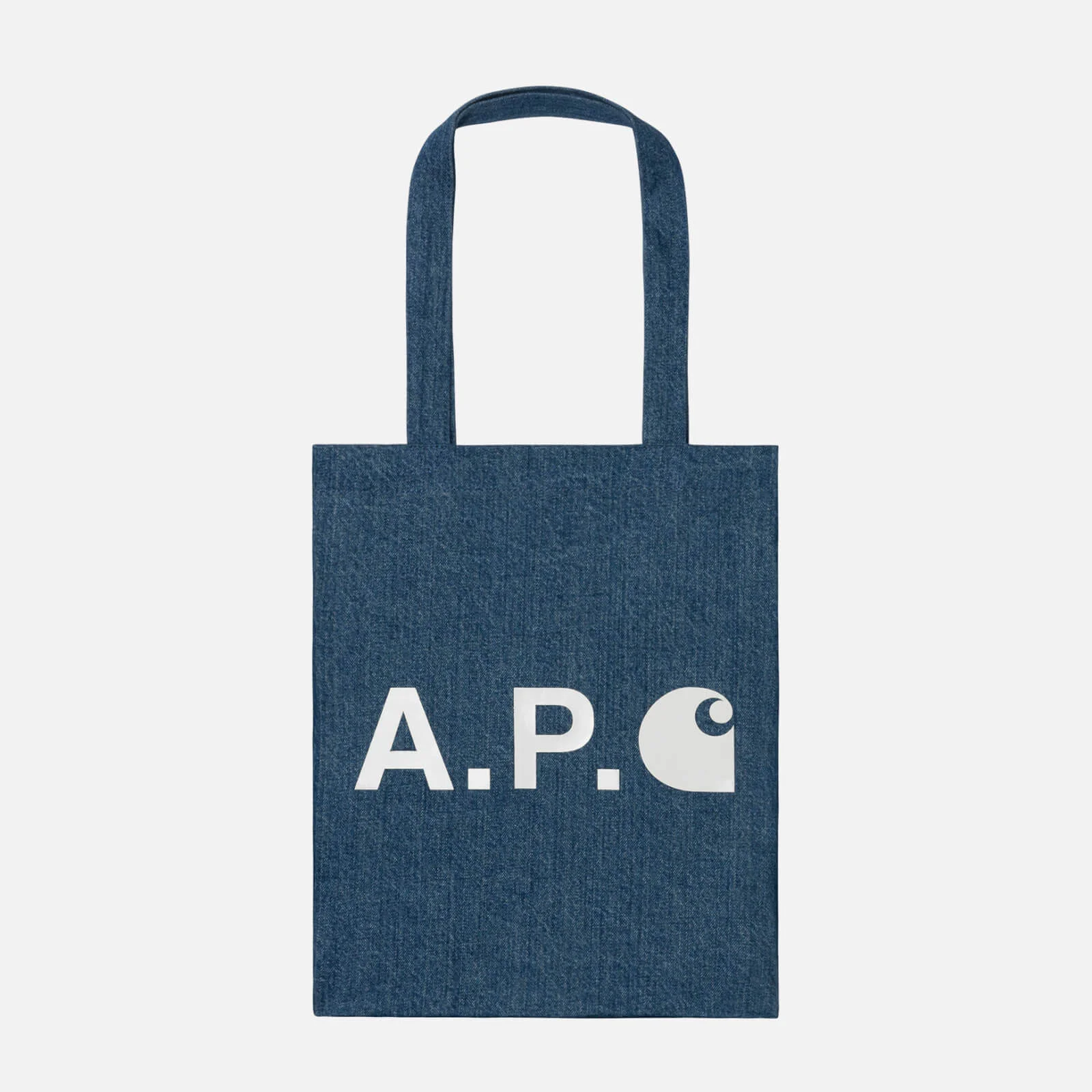 A.P.C. X Carhartt Men's Alan Tote Bag - Indigo Image 1