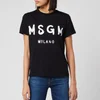 MSGM Women's Graffiti Logo T-Shirt - Black - Image 1