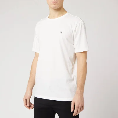 C.P. Company Men's Chest Logo T-Shirt - Gauze White