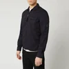 C.P. Company Men's Long Sleeved Zipped Shirt - Total Eclipse - Image 1