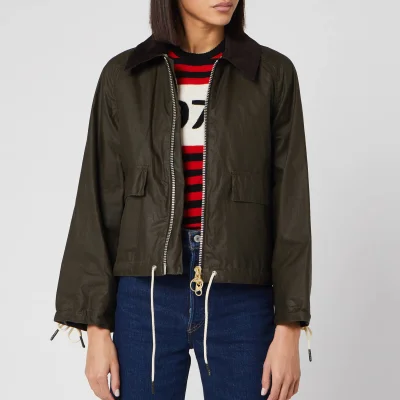 Barbour Women's Alexa Chung Margot Wax Jacket - Archive Olive