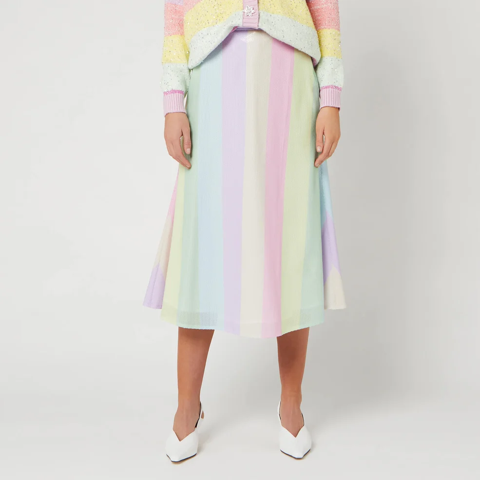 Olivia Rubin Women's Penelope Skirt - Neapolitan Stripe Image 1
