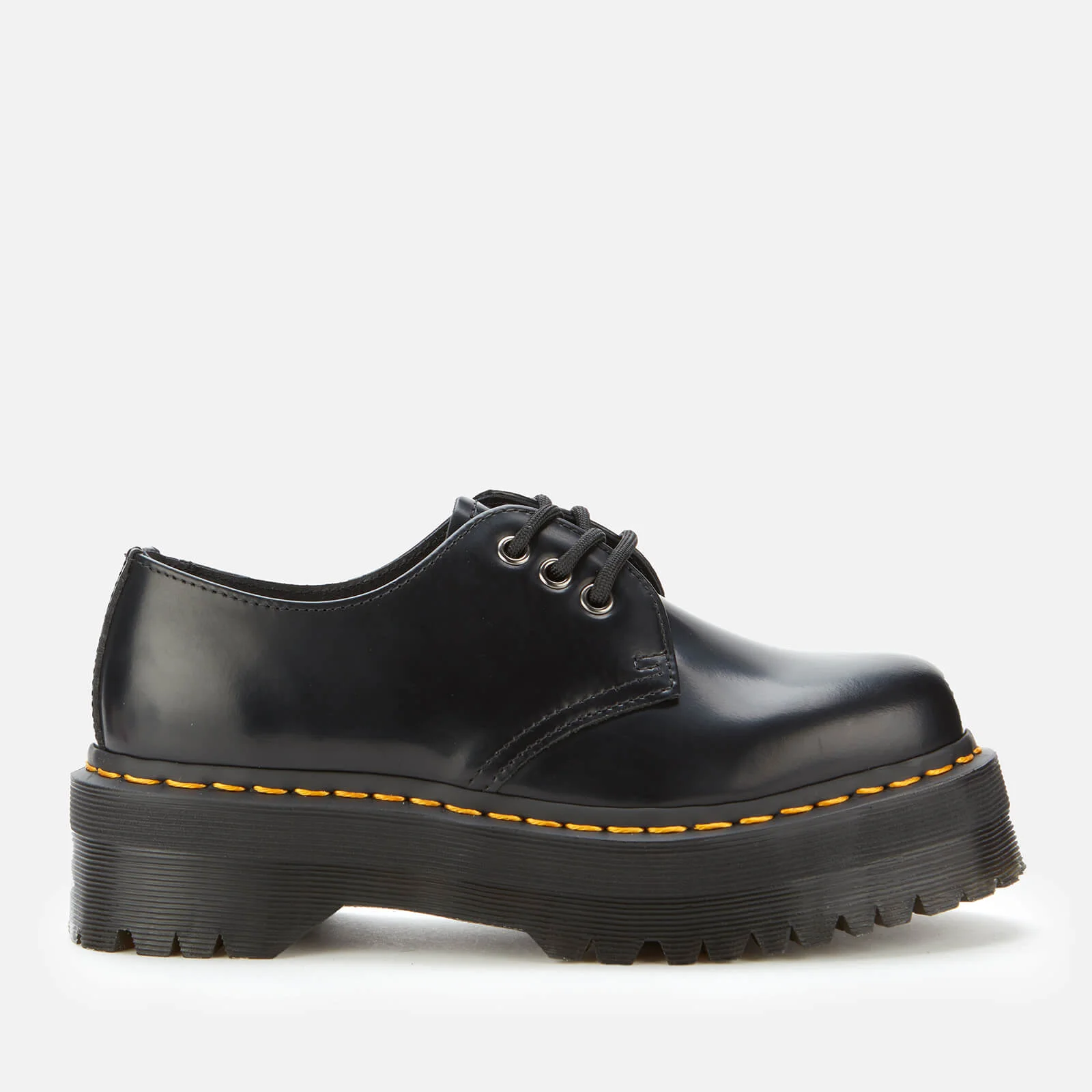 Dr. Martens 1461 Quad Leather 3-Eye Shoes - Black - UK 9 Image 1